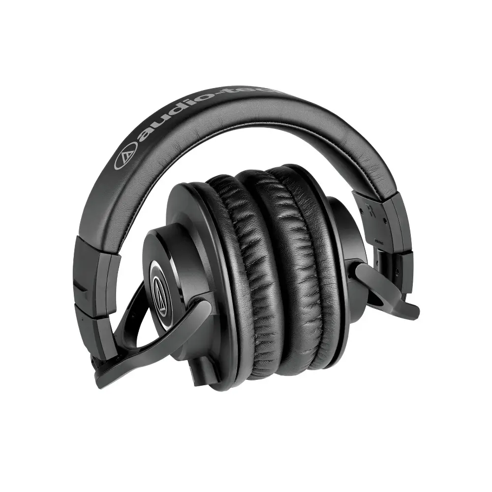 Audio-Technica ATH-M40x headphones with detachable coiled cable