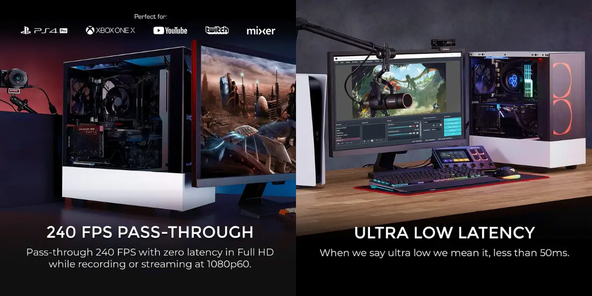 AVerMedia Live Gamer Duo GC570D Dual HDMI Capture Card 4K60 HDR