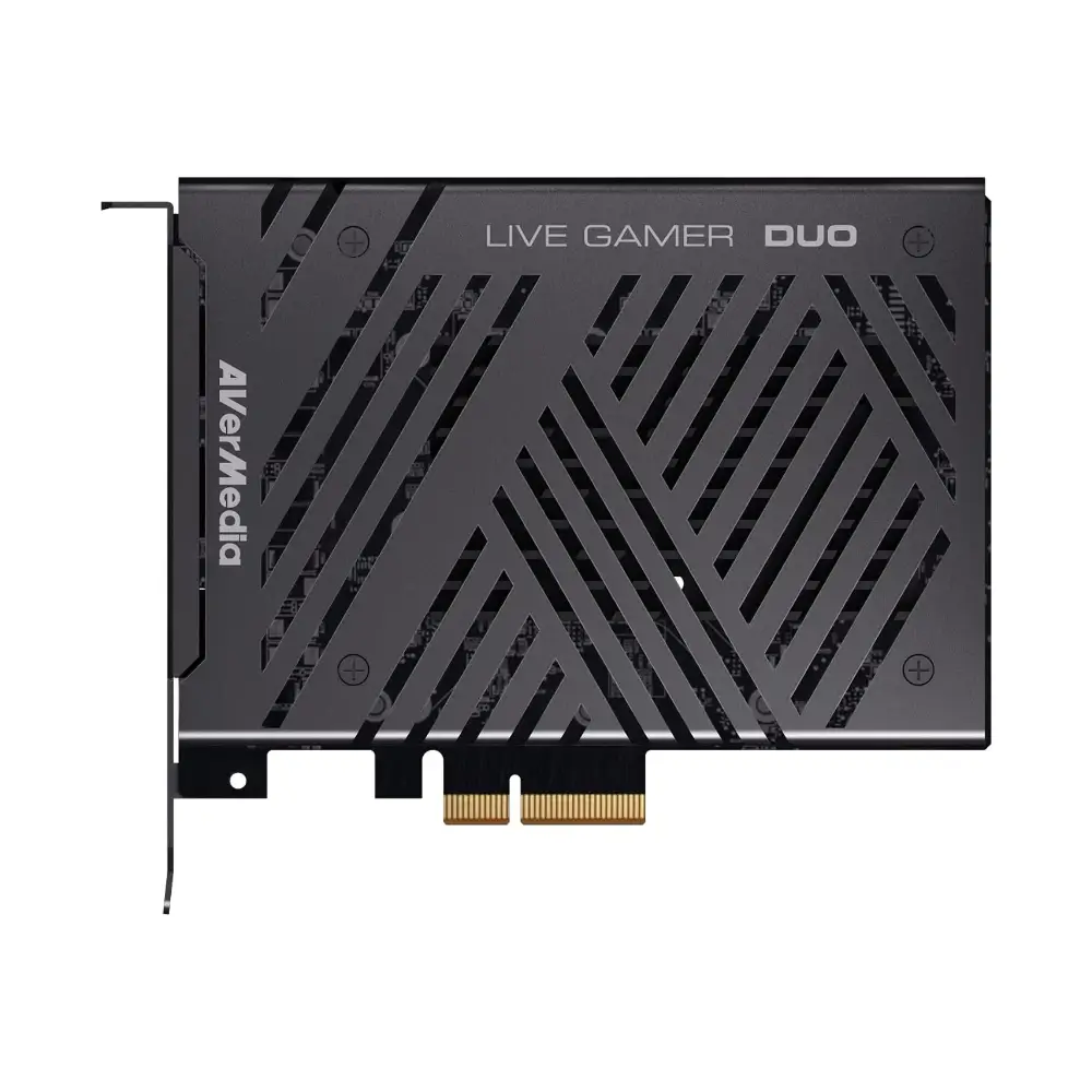 AVerMedia Live Gamer Duo GC570D capture card front view AVerMedia Live Gamer Duo GC570D capture card front view