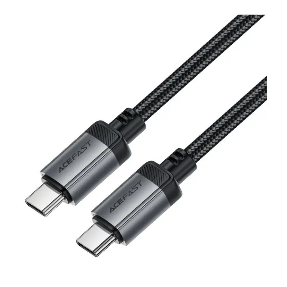 ACEFAST C20-03 60W USB-C to USB-C charging cable on white background ACEFAST C20-03 60W USB-C to USB-C charging cable on white background