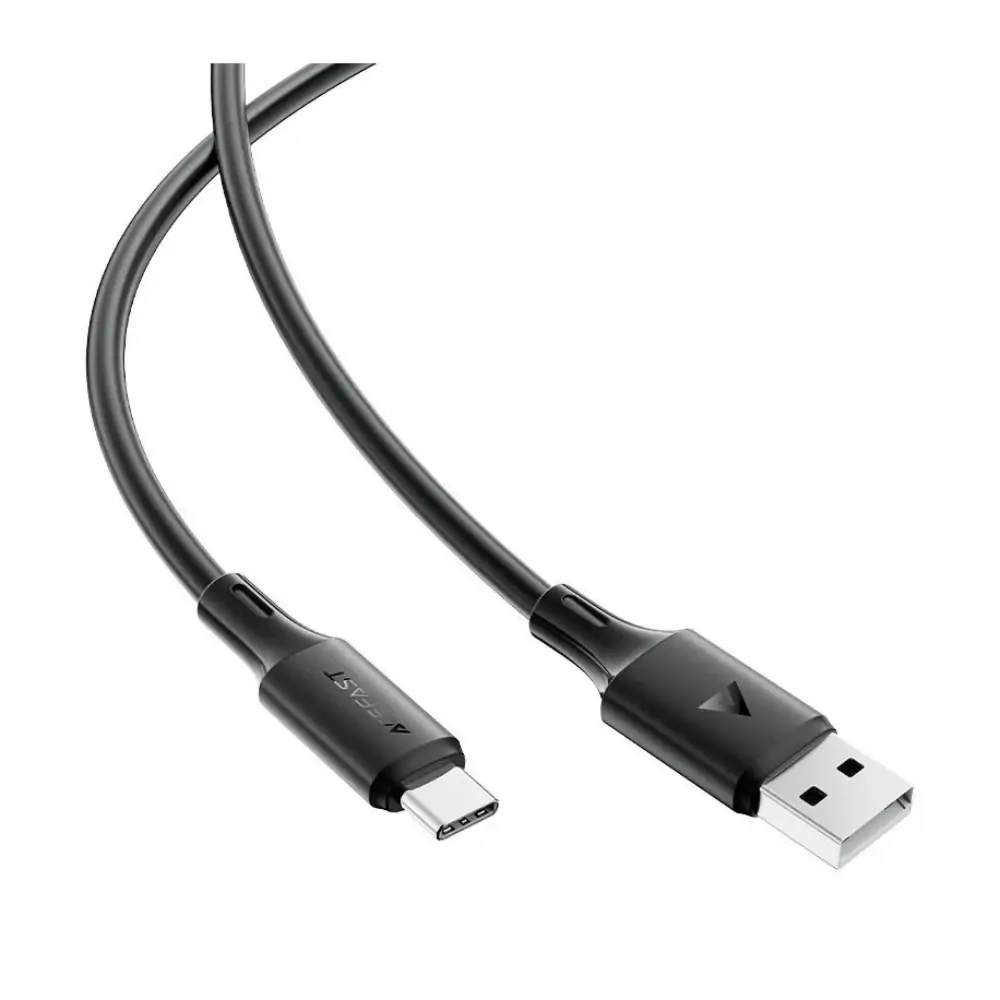 ACEFAST C17-04 TPU connector and silicone cable detail