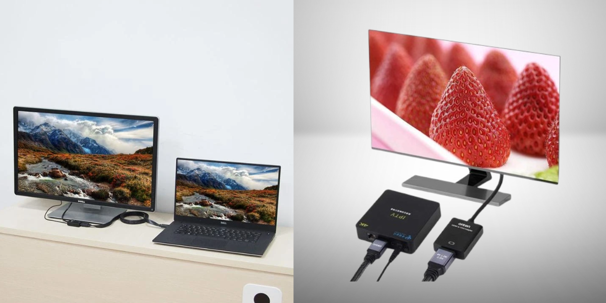 Onten OTN-7557A HDMI to VGA Adapter with Audio