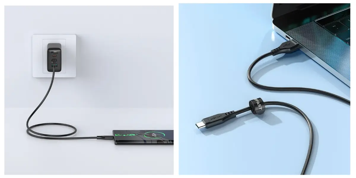 ACEFAST C3-03 USB-C to USB-C 60W Fast Charging Data Cable 1.2m