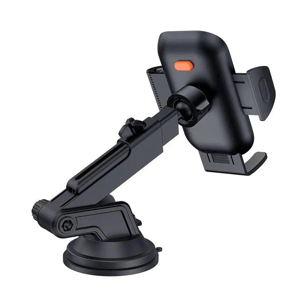 Baseus BS-CM025 clamp-type car phone holder in black