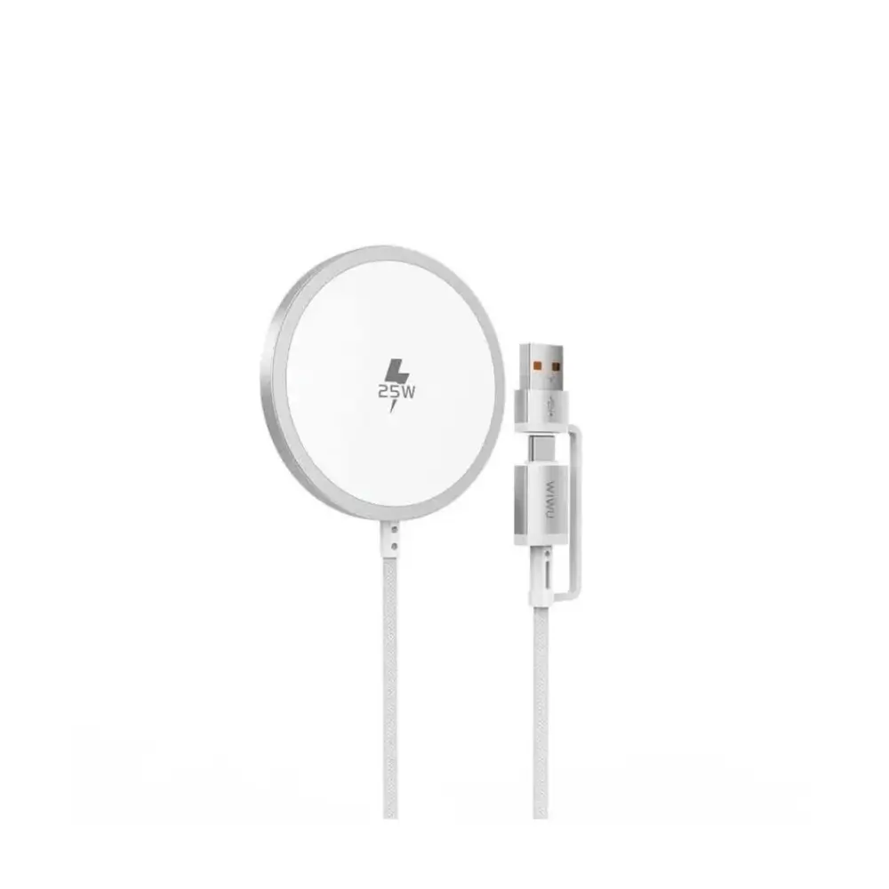 WiWU Wi-C103 Titanlink wireless charger on a white background WiWU Wi-C103 Titanlink wireless charger on a white background