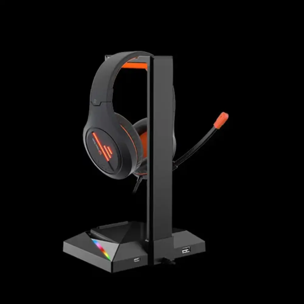 Meetion U003 headset stand with colorful LED backlight Meetion U003 headset stand with colorful LED backlight