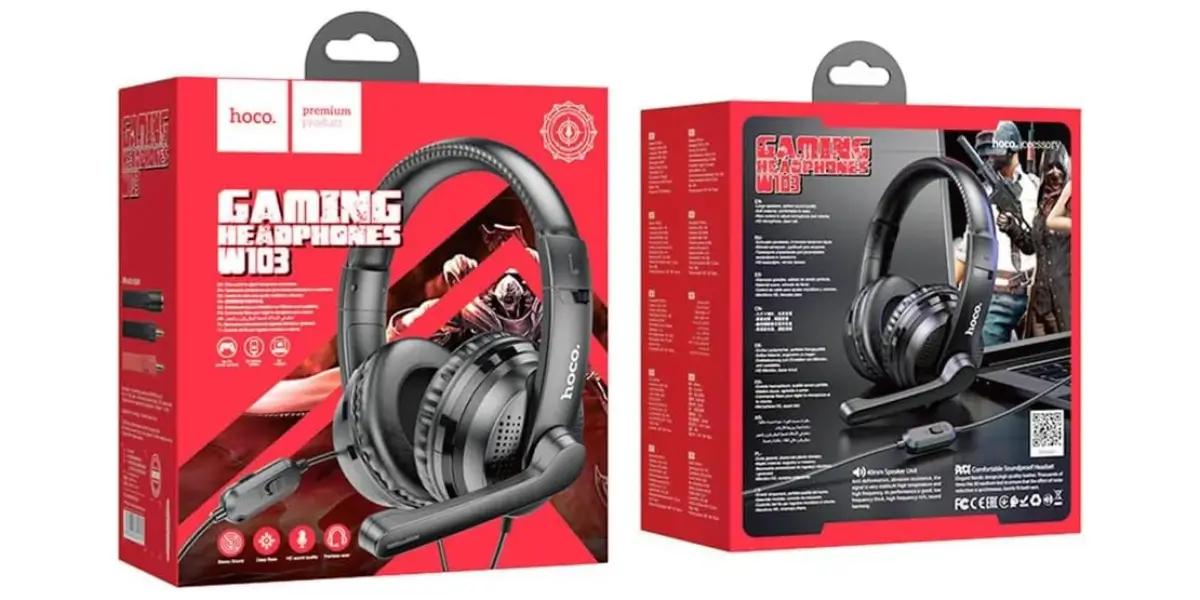 Hoco W103 Magic Tour Wired Gaming Headset with Microphone - image 3