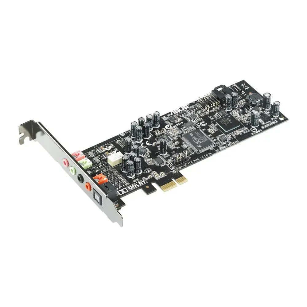 Asus Xonar DGX PCI Express sound card top view Asus Xonar DGX PCI Express sound card top view