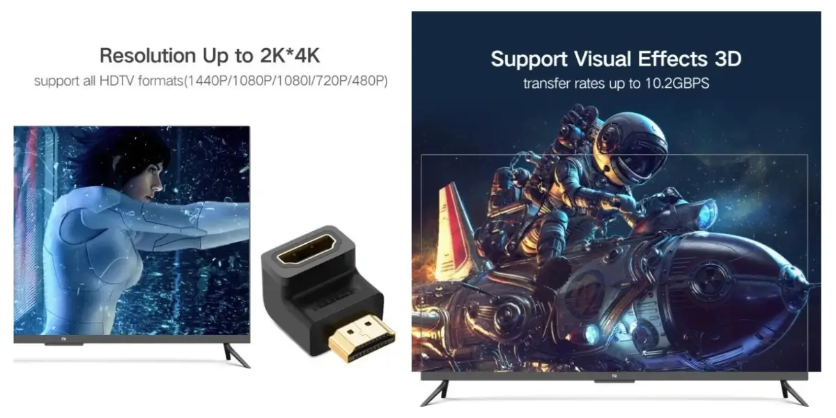 UGREEN HD112 HDMI Male to Female Converter Adapter
