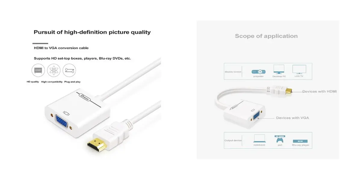 DTECH DT-6515 HDMI to VGA Converter