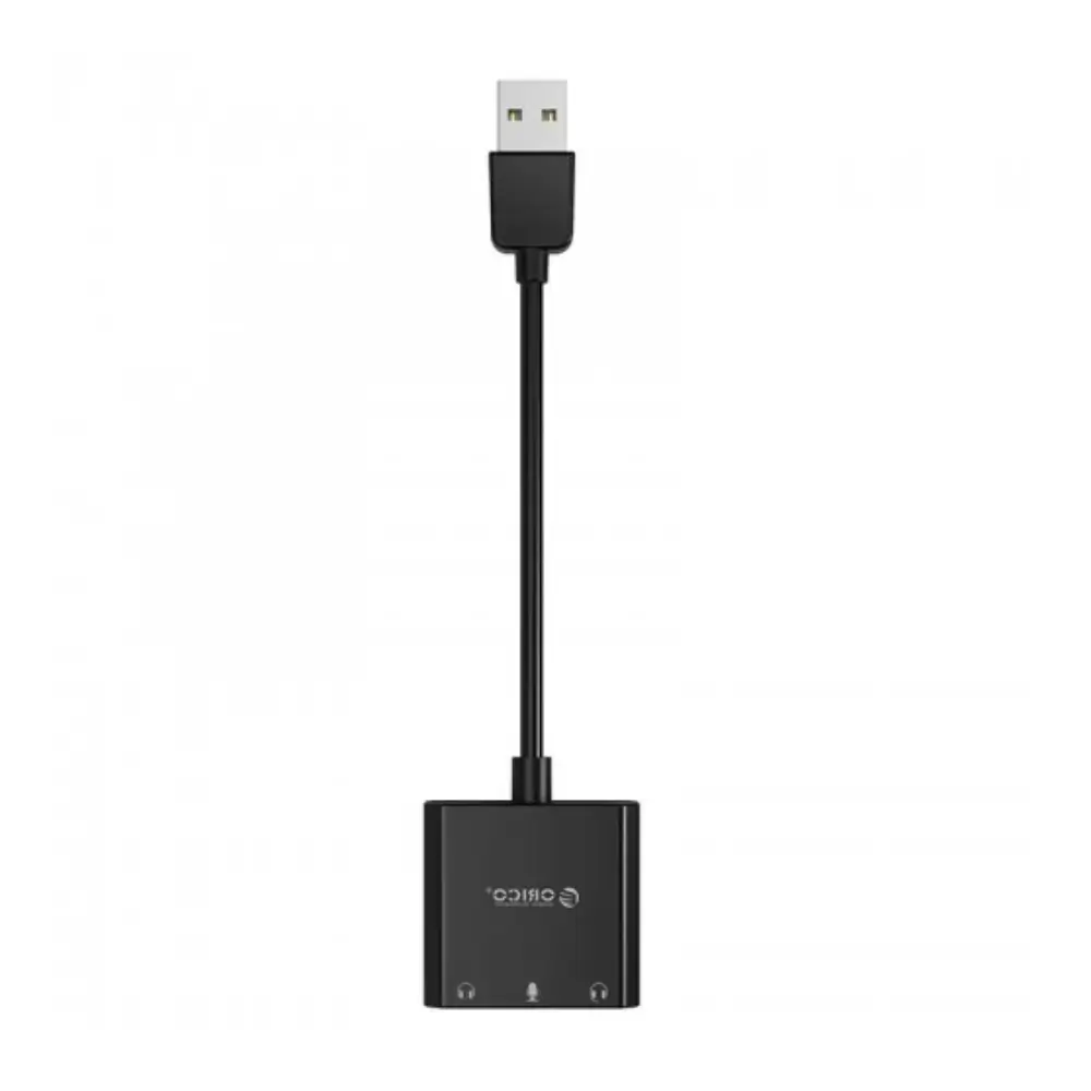 Orico SKT3 USB 2.0 external sound card front view