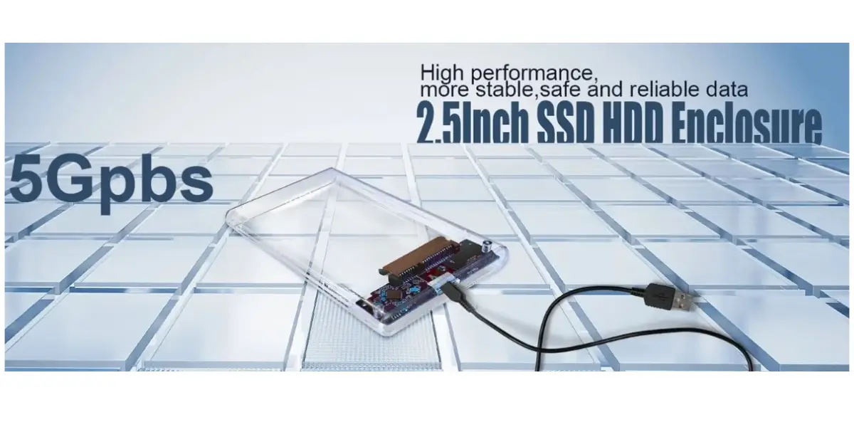 OSCOO HD1 2.5 Inch USB 3.0 HDD Enclosure Up to 4TB