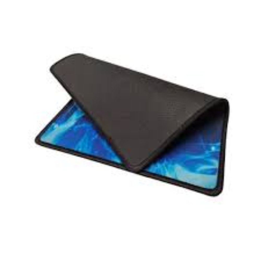 Havit MP846 mouse pad under a mouse at a home office desk