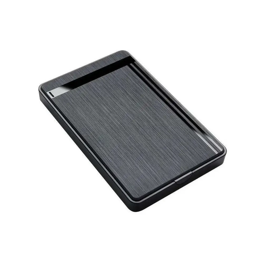 Yuanxin YPH-025 2.5 inch SATA HDD enclosure in front view Yuanxin YPH-025 2.5 inch SATA HDD enclosure in front view