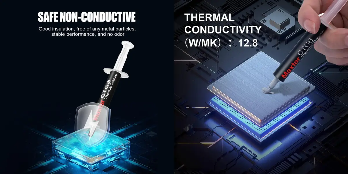 Maxtor CTG8 4g High Performance Thermal Paste for CPU and GPU