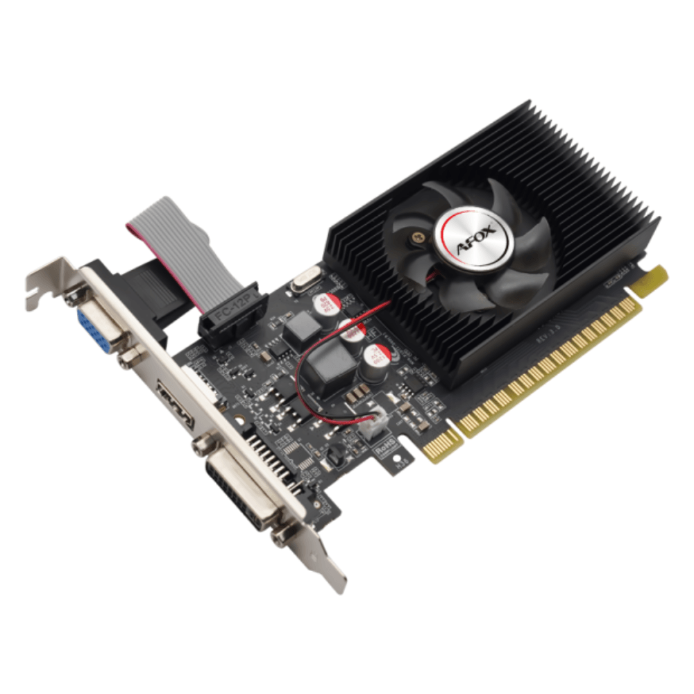 AFOX GT 240 graphics card with HDMI, DVI and VGA output ports