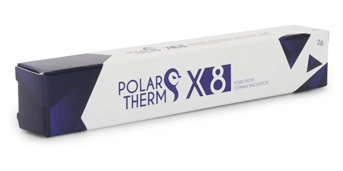 Thermal Grizzly PolarTherm X-8 Thermal Paste 2g, Silicone-Based, -50°C to 150°C - image 2