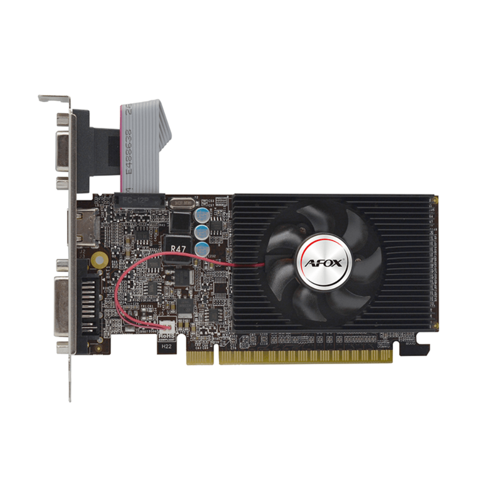 AFOX GT 610 2GB DDR3 graphics card with single fan cooler AFOX GT 610 2GB DDR3 graphics card with single fan cooler