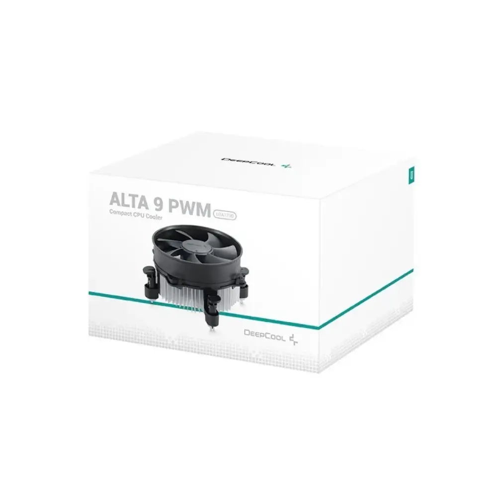 DeepCool ALTA 9 fan rated up to 2200 RPM and 42.35 CFM airflow DeepCool ALTA 9 fan rated up to 2200 RPM and 42.35 CFM airflow