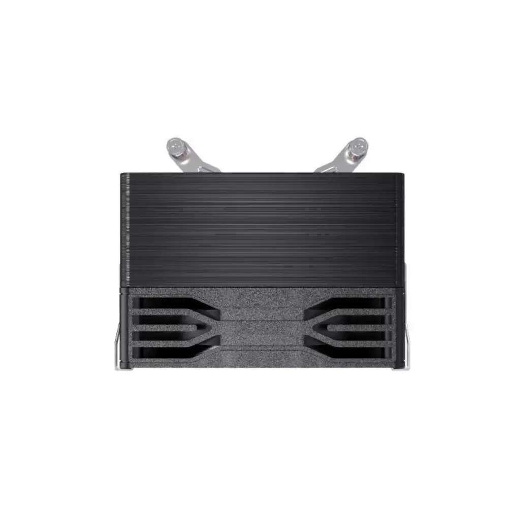 Value-Top GLACIO X100 RGB air CPU cooler front view with RGB fan