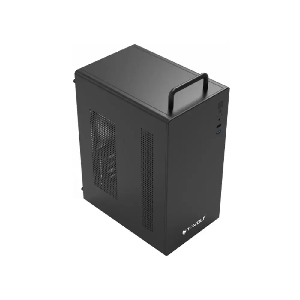 Front panel USB 3.0, USB 2.0 and audio ports on T-Wolf Ironcore Office
