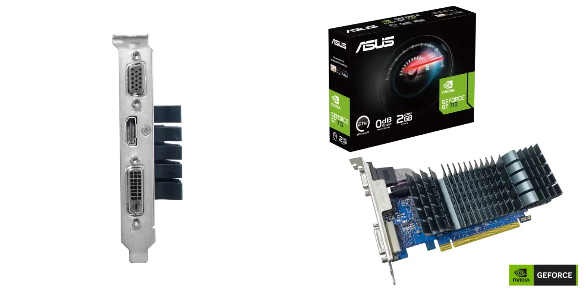 ASUS GT 710 2GB GDDR5 EVO Passive Silent Graphics Card - image 3