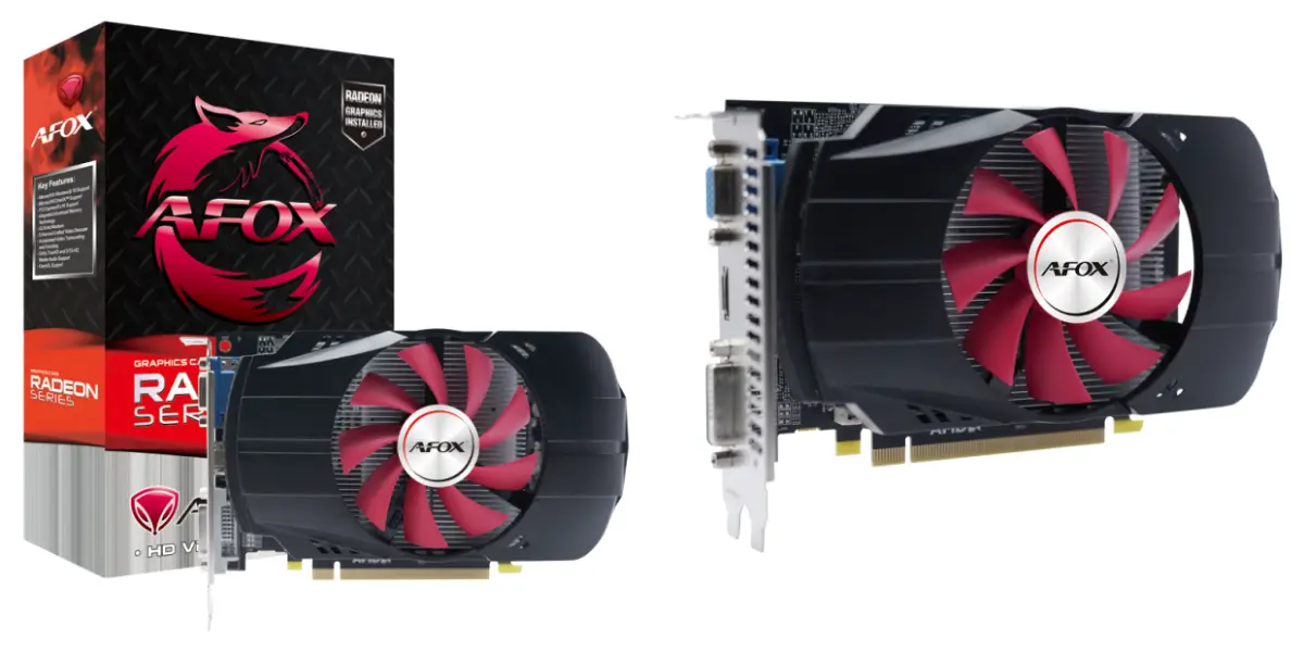 Afox Radeon R7 350 2GB GDDR5 Graphics Card for HD Video and Multi-Display