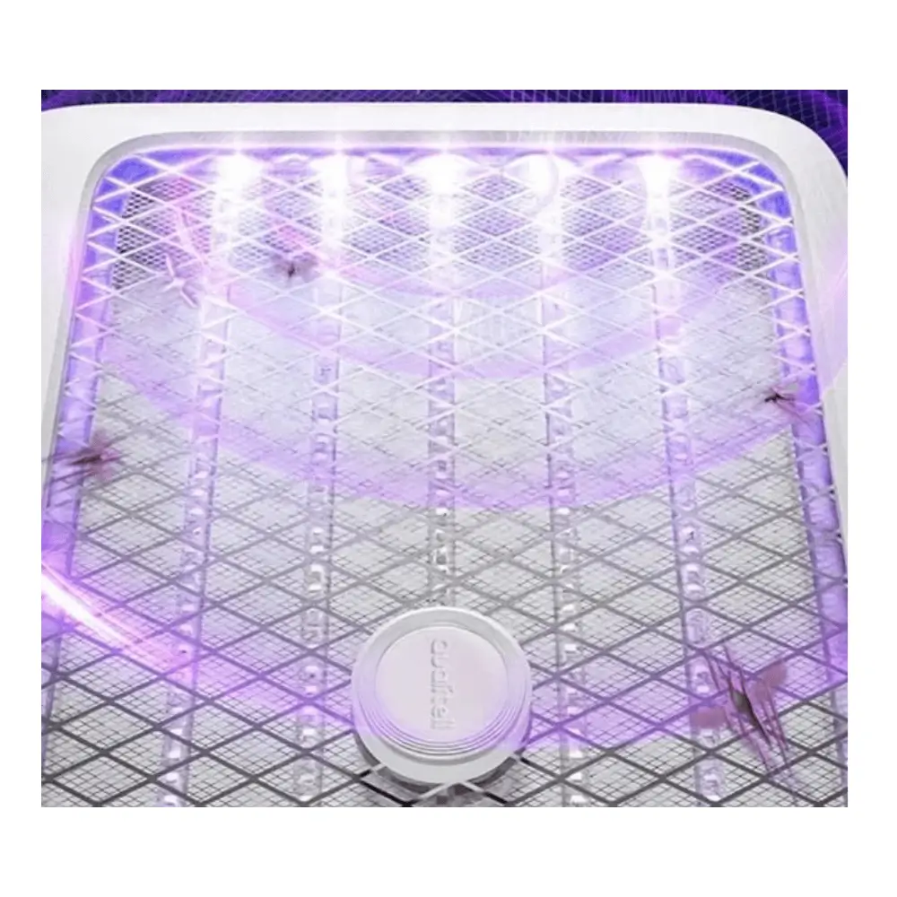 Foldable silicone handle of the Qualitell K6 mosquito killer lamp