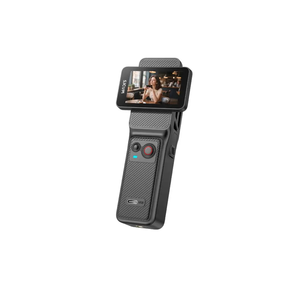 SJCAM C400 4K handheld action camera front view SJCAM C400 4K handheld action camera front view