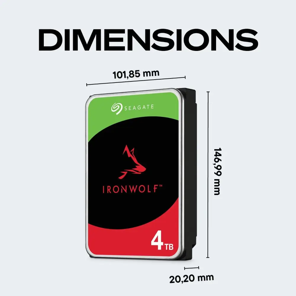 Seagate IronWolf 4TB drive built for multi-user NAS environments Seagate IronWolf 4TB drive built for multi-user NAS environments