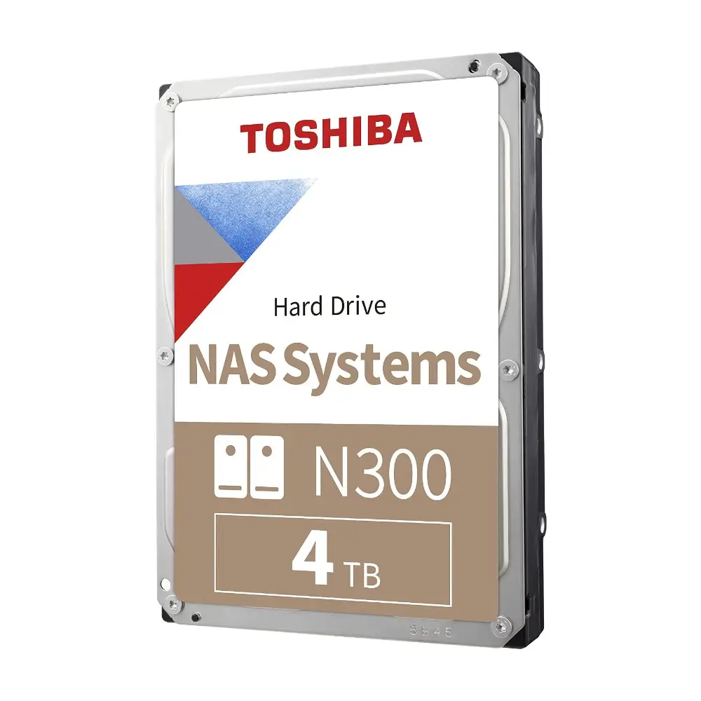 Toshiba N300 4TB 7200RPM drive built for 24/7 NAS operation Toshiba N300 4TB 7200RPM drive built for 24/7 NAS operation