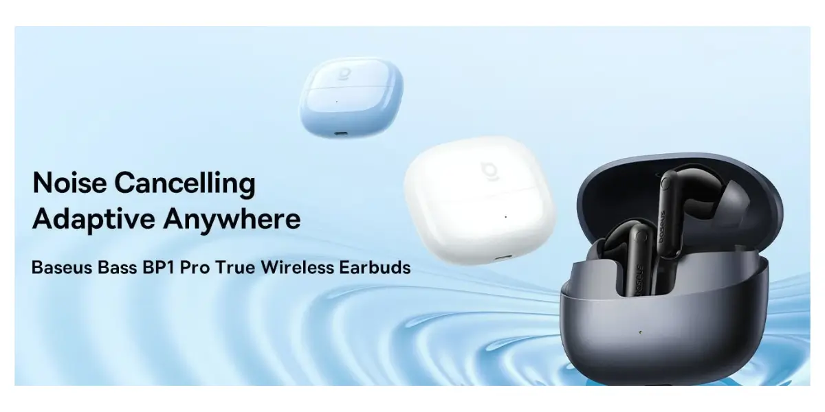 Baseus Bass BP1 ANC Earbuds with 41-Hour Battery Life