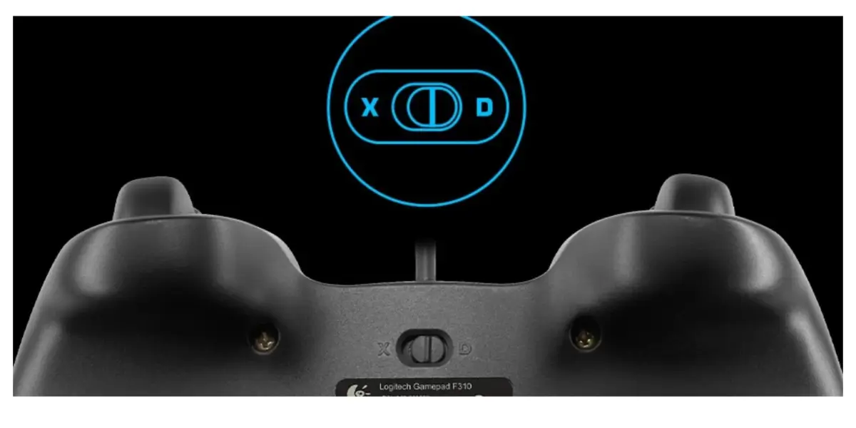Logitech F310 Wired USB Gamepad for PC with 4-Switch D-Pad - image 2