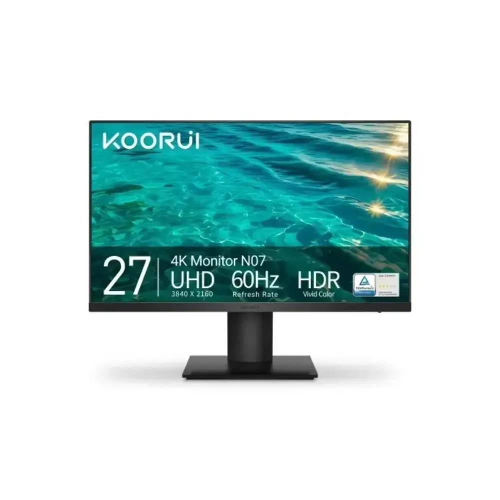 KOORUI N07 27 inch 4K UHD IPS business monitor front view KOORUI N07 27 inch 4K UHD IPS business monitor front view