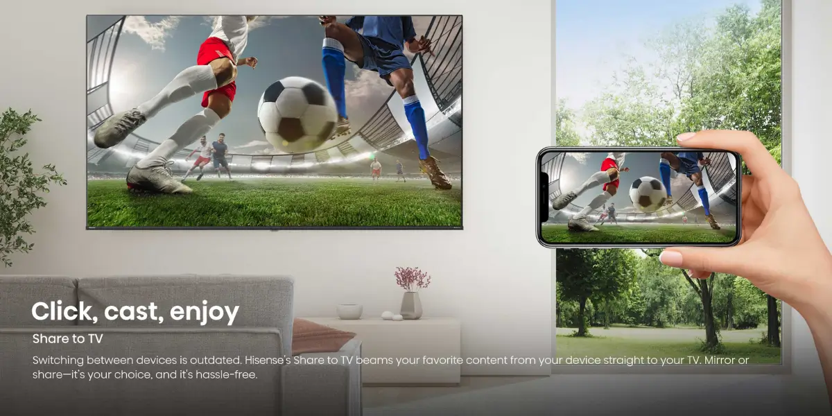 Hisense 32A4S 32 Inch HD Smart TV with Direct LED Display - image 3