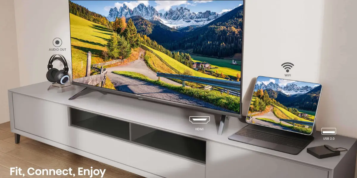 Hisense 32A4S 32 Inch HD Smart TV with Direct LED Display
