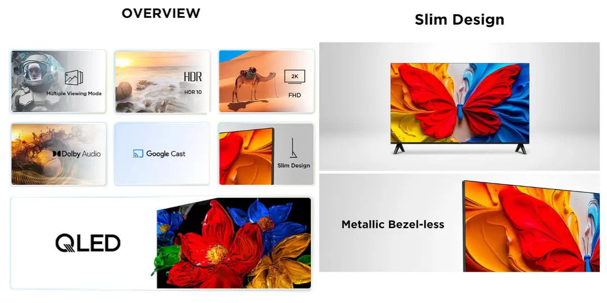 TCL 32S5K 32 Inch FHD QLED Smart Google TV - image 2