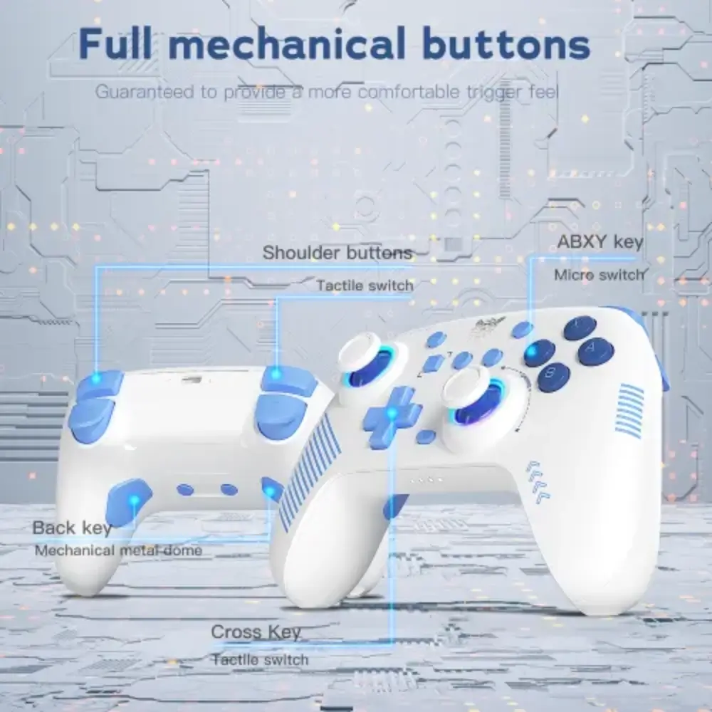 Onikuma C1 wireless gaming controller front view