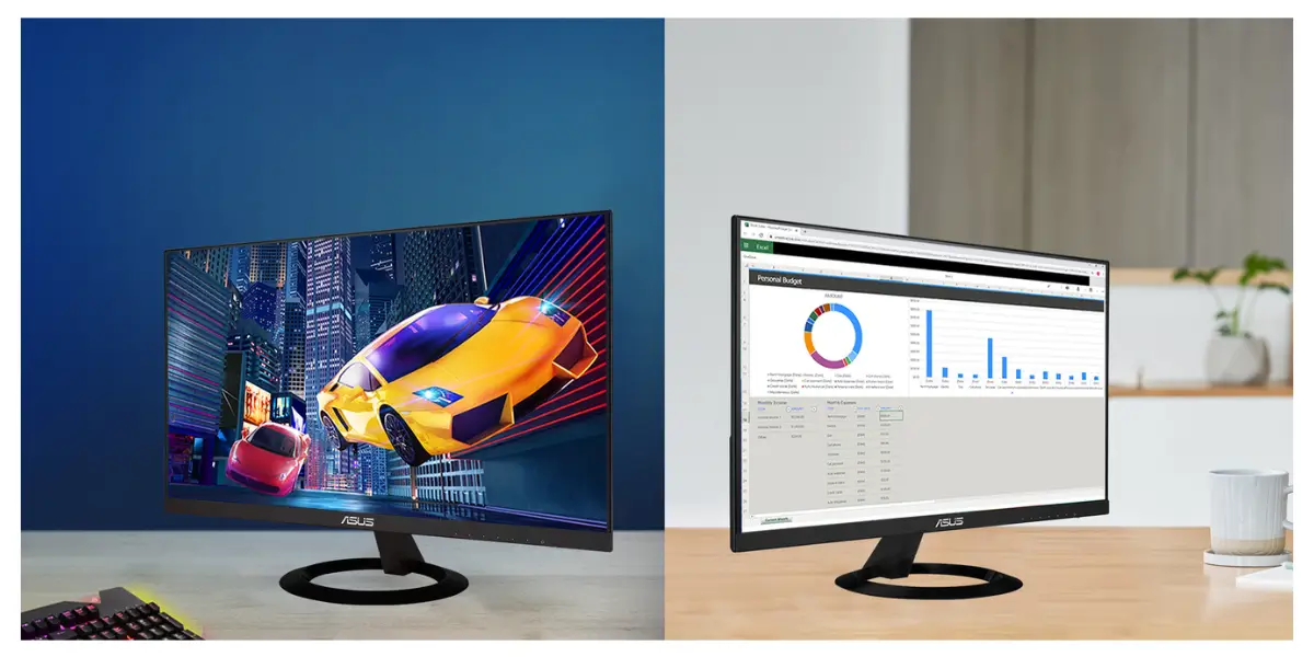ASUS VZ24EHF 23.8-Inch 100Hz Eye Care Gaming Monitor