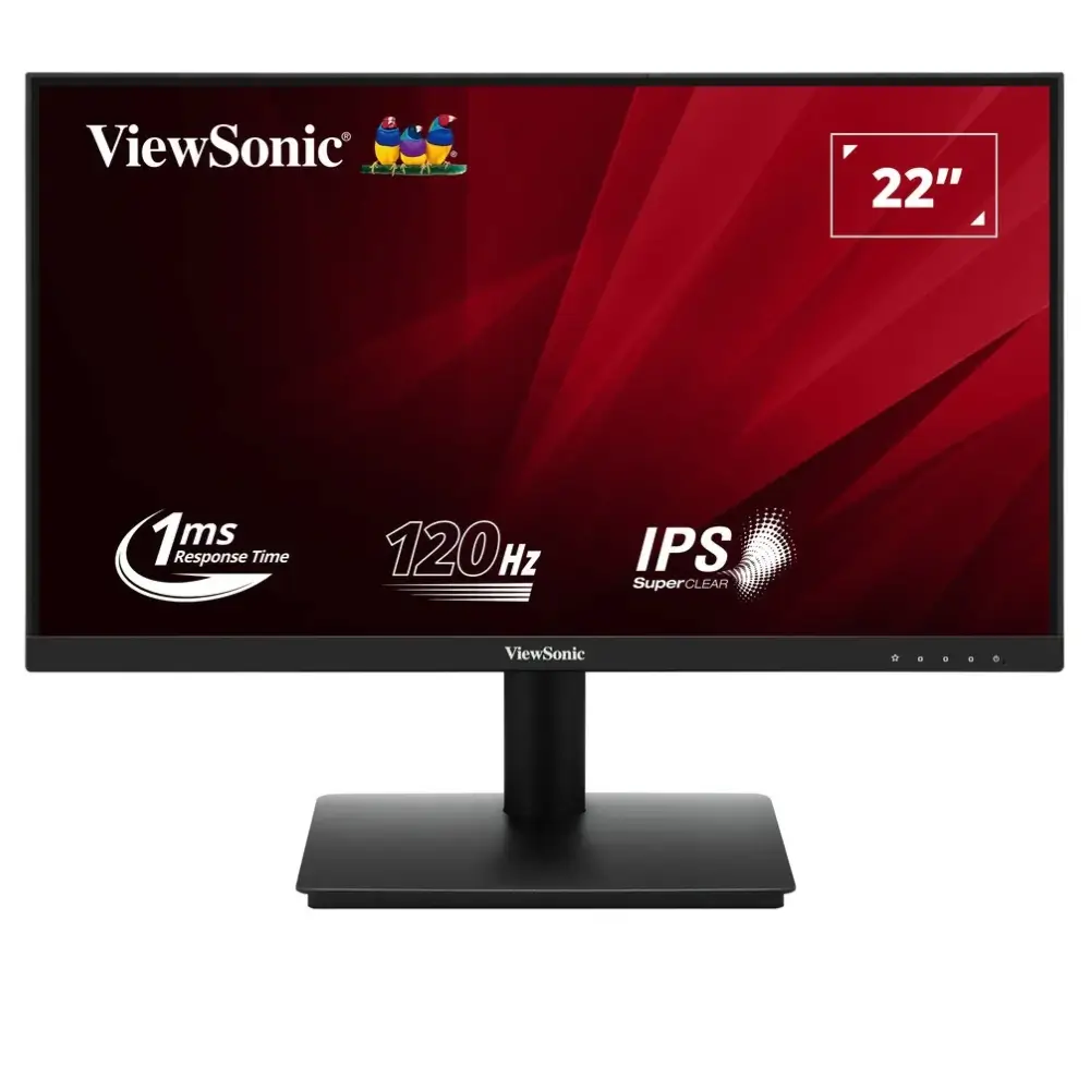 120Hz IPS display of the ViewSonic VA221A-H showing smooth motion 120Hz IPS display of the ViewSonic VA221A-H showing smooth motion