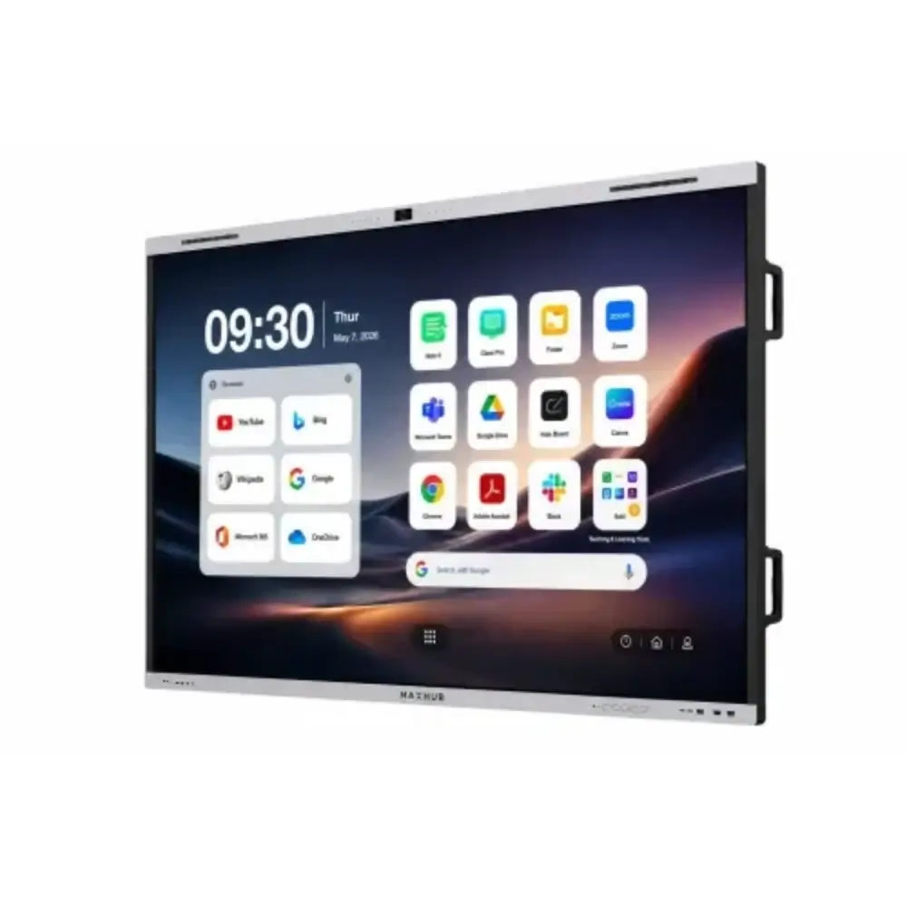 Maxhub U6540 panel with 50-point touch used for pen annotation
