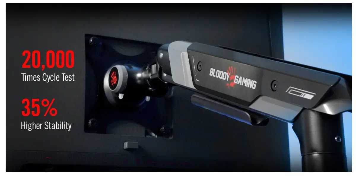 A4tech Bloody DM-8 Adjustable Single Monitor Arm Mount