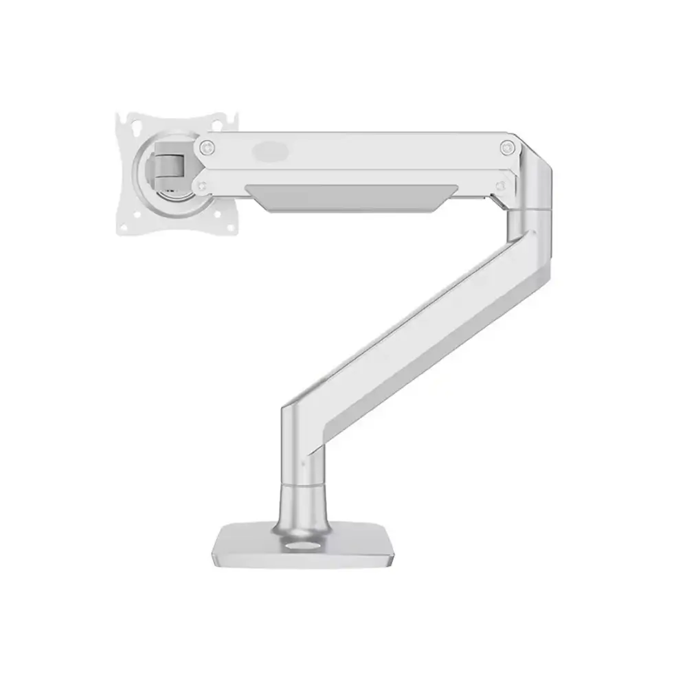 Close-up of the Kaloc KLC-DS160 cold-rolled steel arm joint
