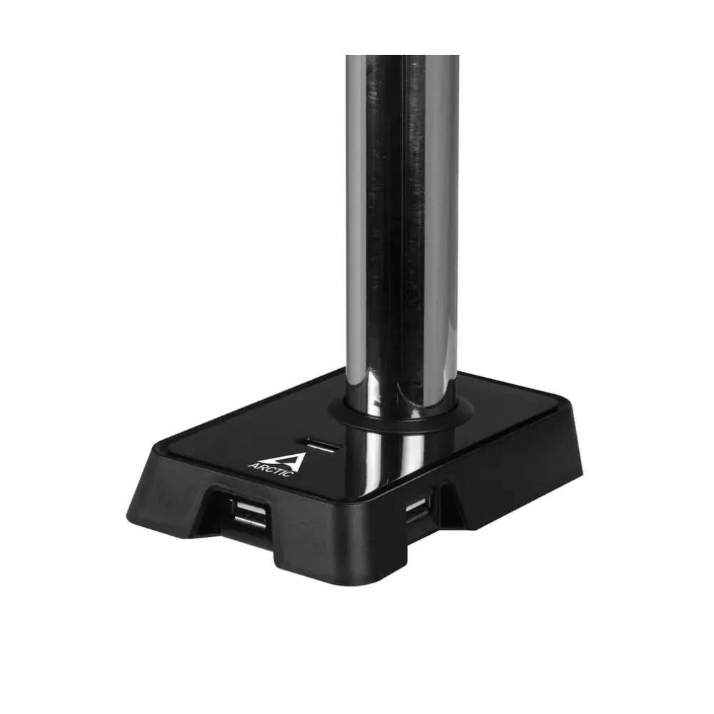 Arctic Z1 Gen 3 monitor arm with USB hub for desk accessories