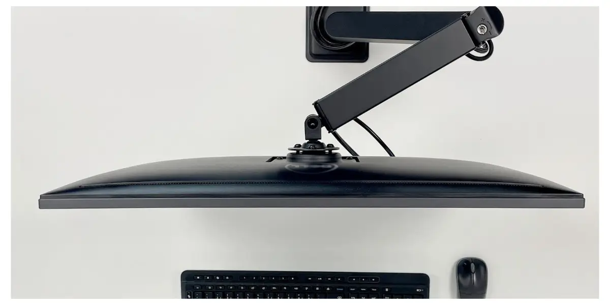 Arctic X1-3D Gas Spring Monitor Arm for Desk Mount