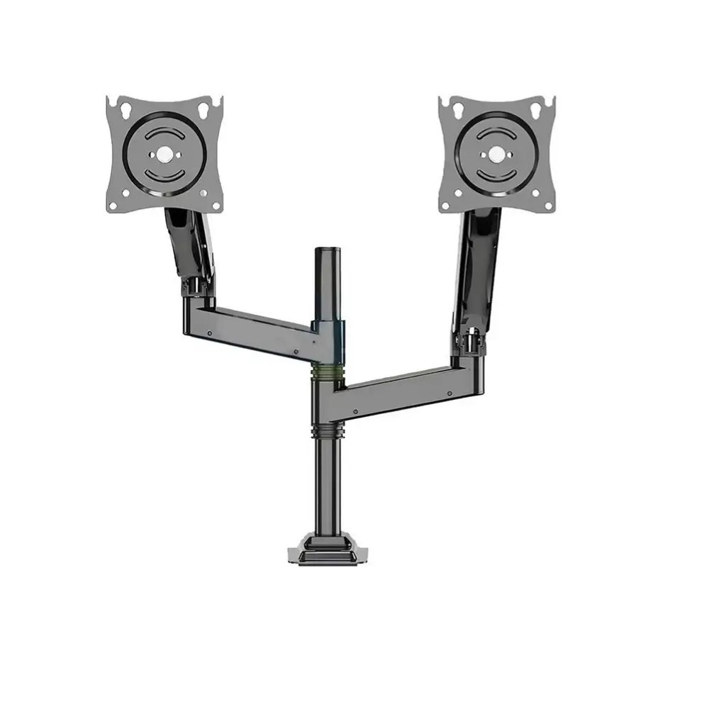 Kaloc KLC-DH200 dual monitor arm with two adjustable aluminum arms