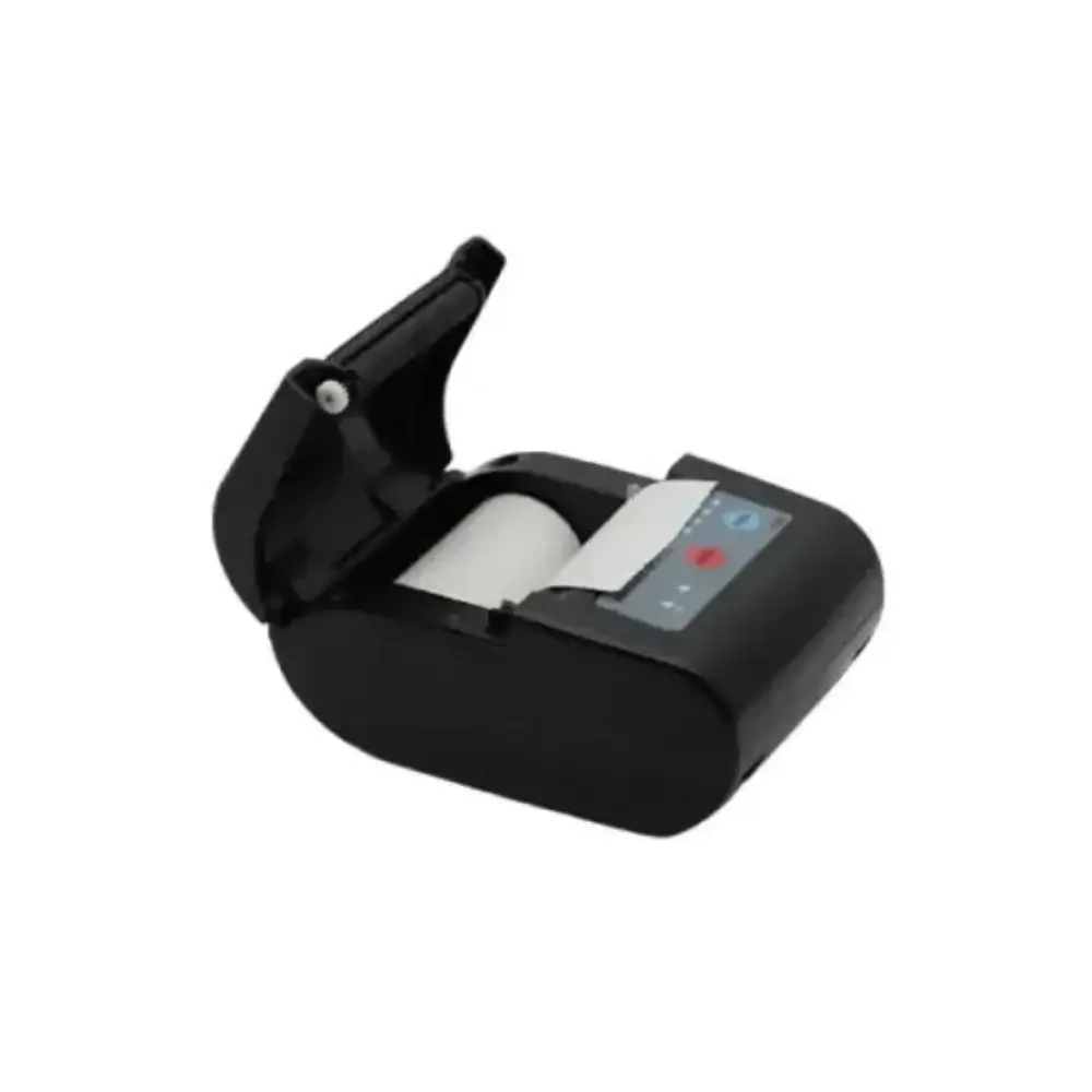 BM58E thermal printer with a printed receipt coming out