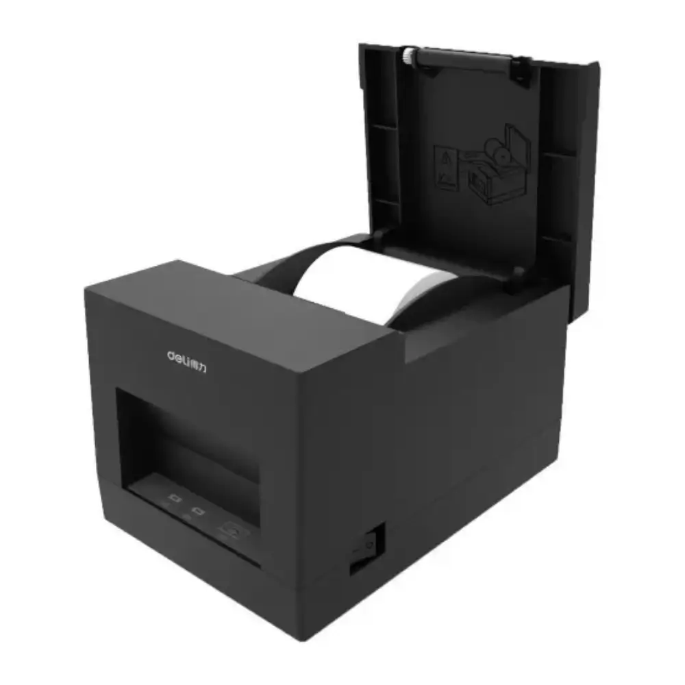Deli E581PW printing a receipt at 70mm/s speed Deli E581PW printing a receipt at 70mm/s speed