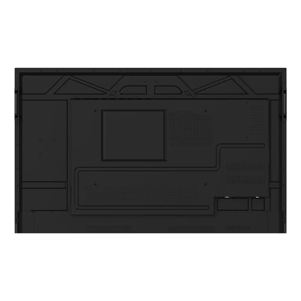Close-up of Optoma 3653RK-C2 anti-glare touch glass and slim bezel