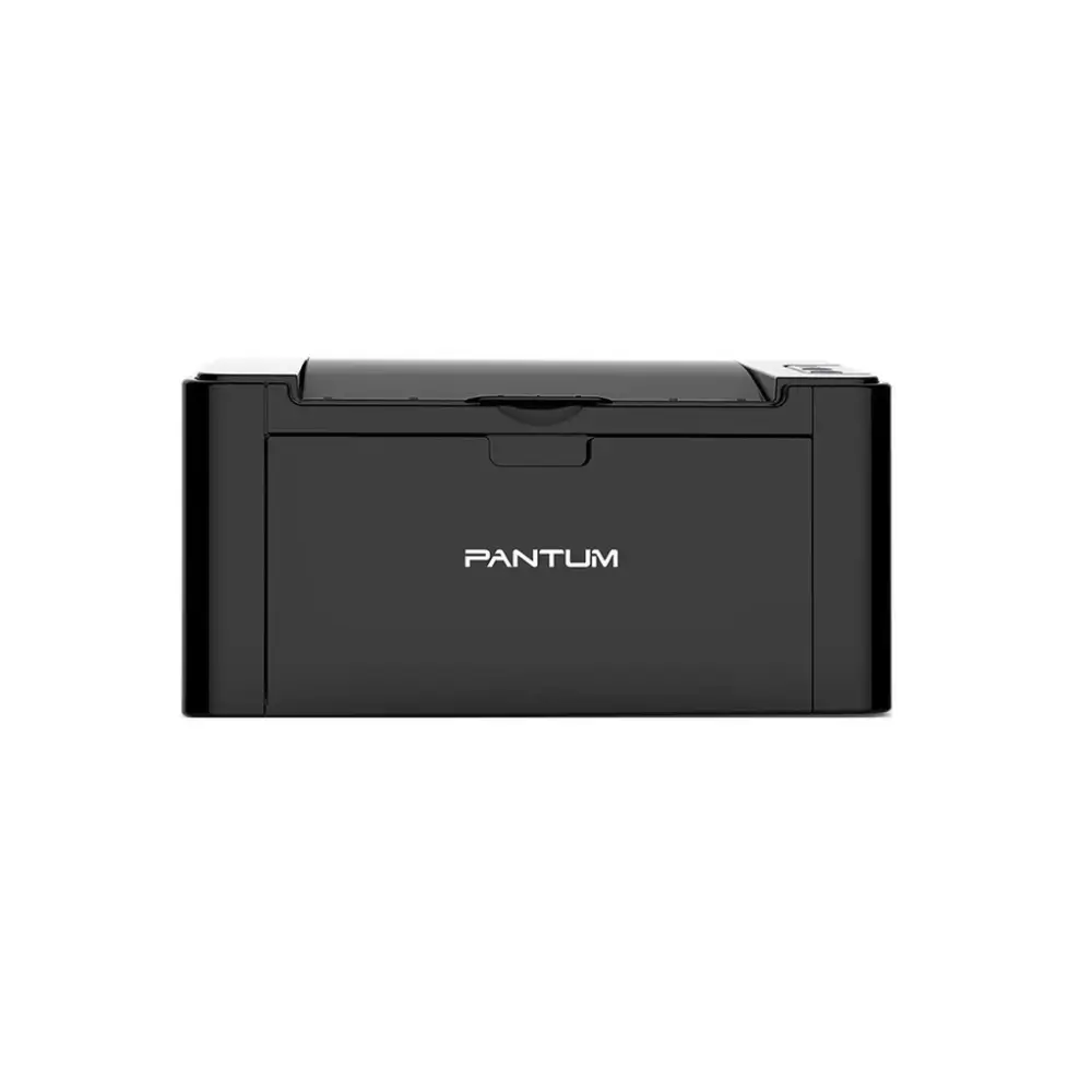 Pantum P2505 black mono laser printer front view Pantum P2505 black mono laser printer front view